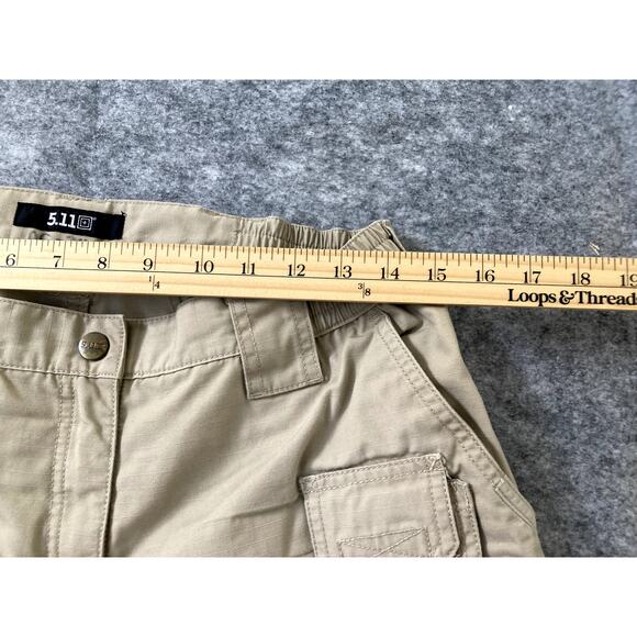 511 TACTICAL Pants Mens 30x30 Elastic Waist Cargo Beige Outdoors Hiking Hunting - Picture 7 of 8